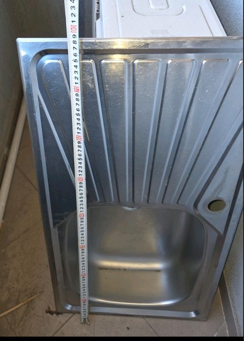 Мивка с ляв отцедник р-р 78х43 см