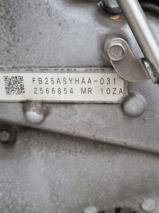 Двигатель FB25 на Subaru Outback BS