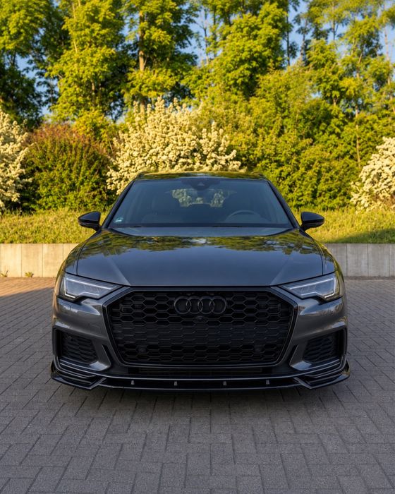 Преден лип спойлер Audi A6 S-Line/S6 C8 Sedan/Avant (2018-2025)