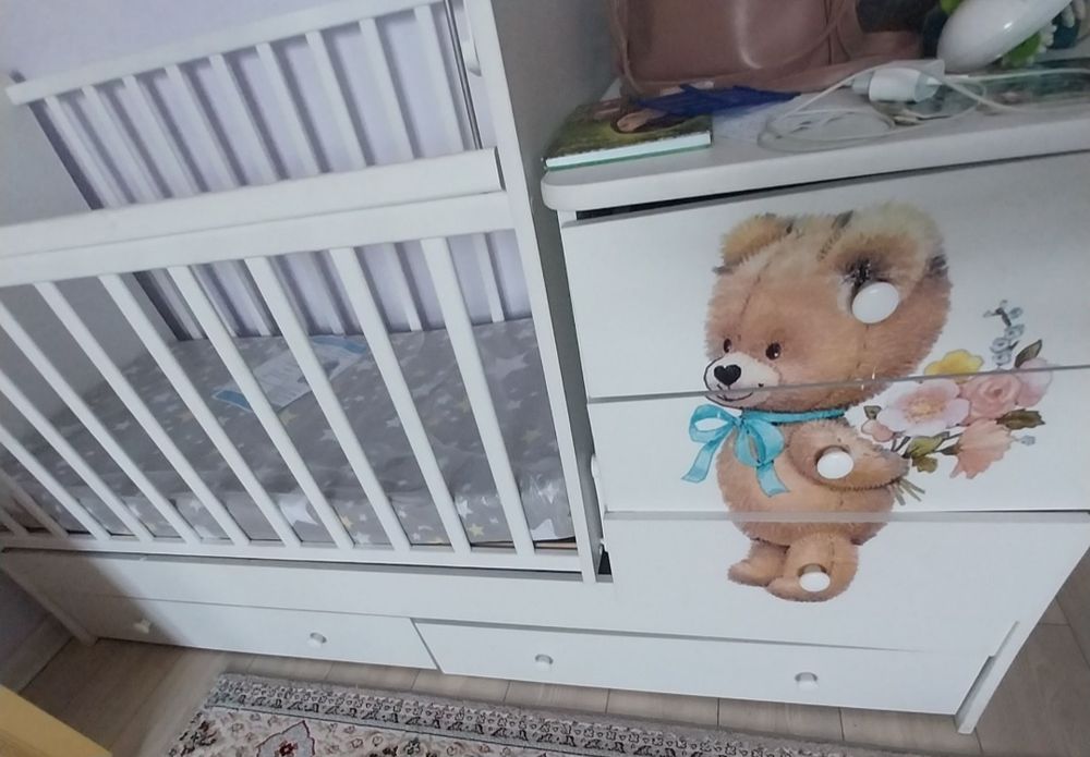 детский кровать 3в1