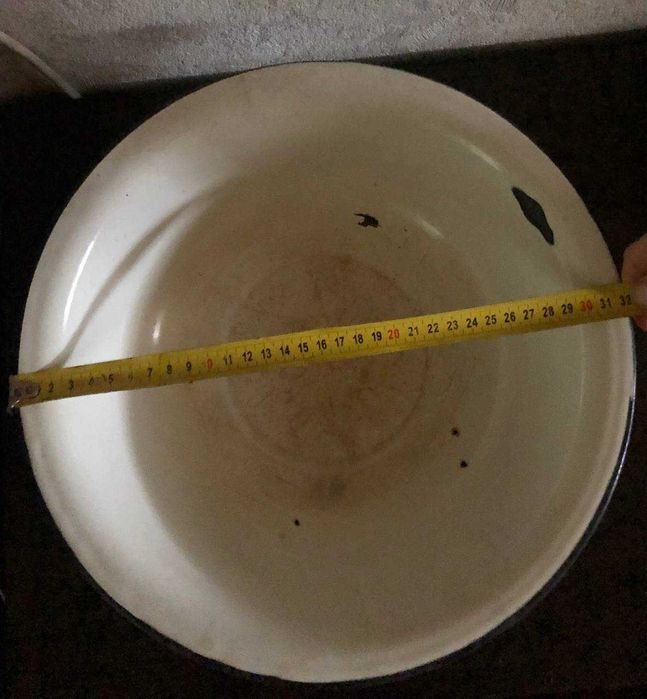 Эмалированный таз в 32см