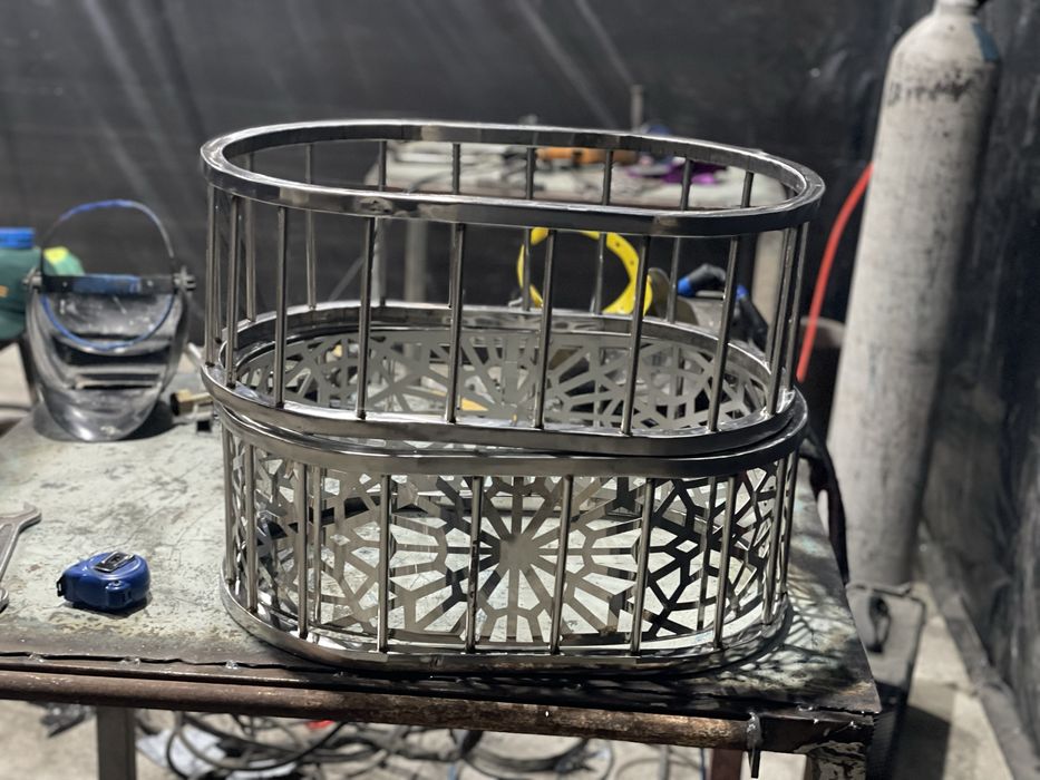 Har xil turdagi savatlar va buyum idishlari nerjaveka materiallaridan