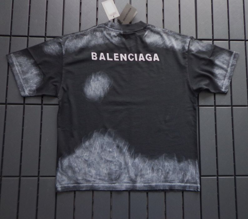 Мъжка тениска Balenciaga Black T shirt