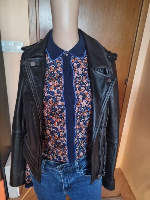 Разкошна риза с флорален десен NÜMPH