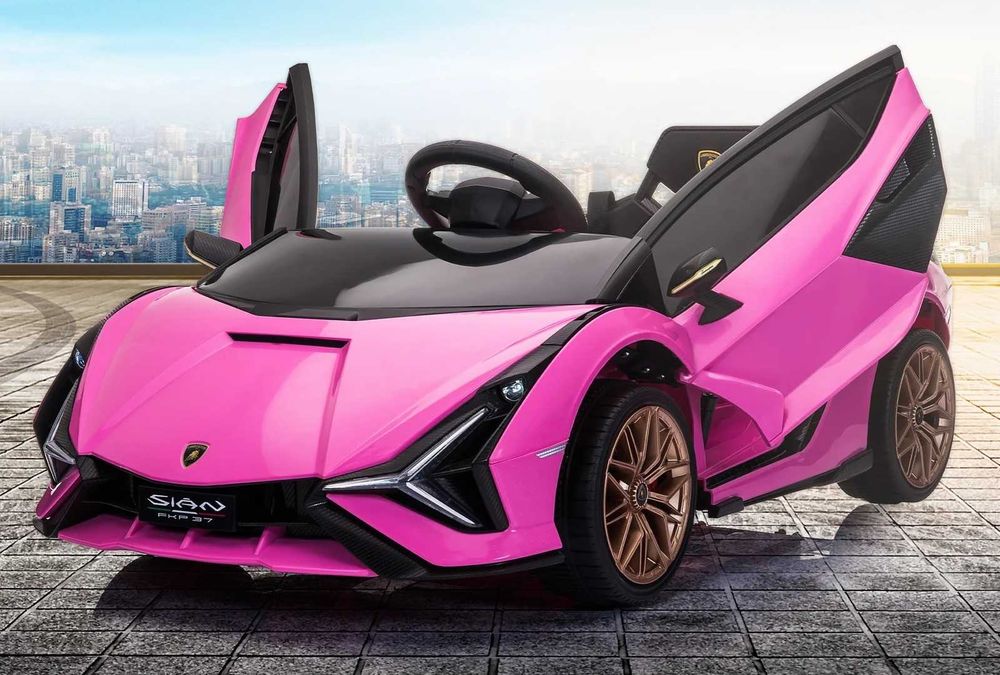 Акумулаторен КОЛА Lamborghini SIAN 4X4 12V батерия,MP3