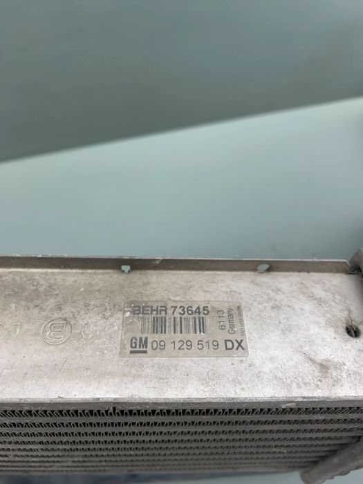 Intercooler 09129519 Opel Astra 2002 1.7 DTi MT (75 hp)