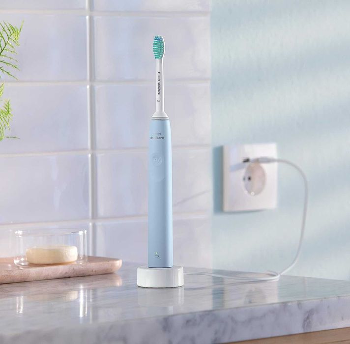 Philips Sonicare 2100(HX3651/12) електрическа четка за зъби-син цвят