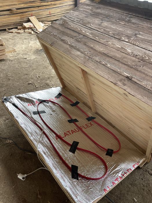 Домик с теплым полом для вашей собаки