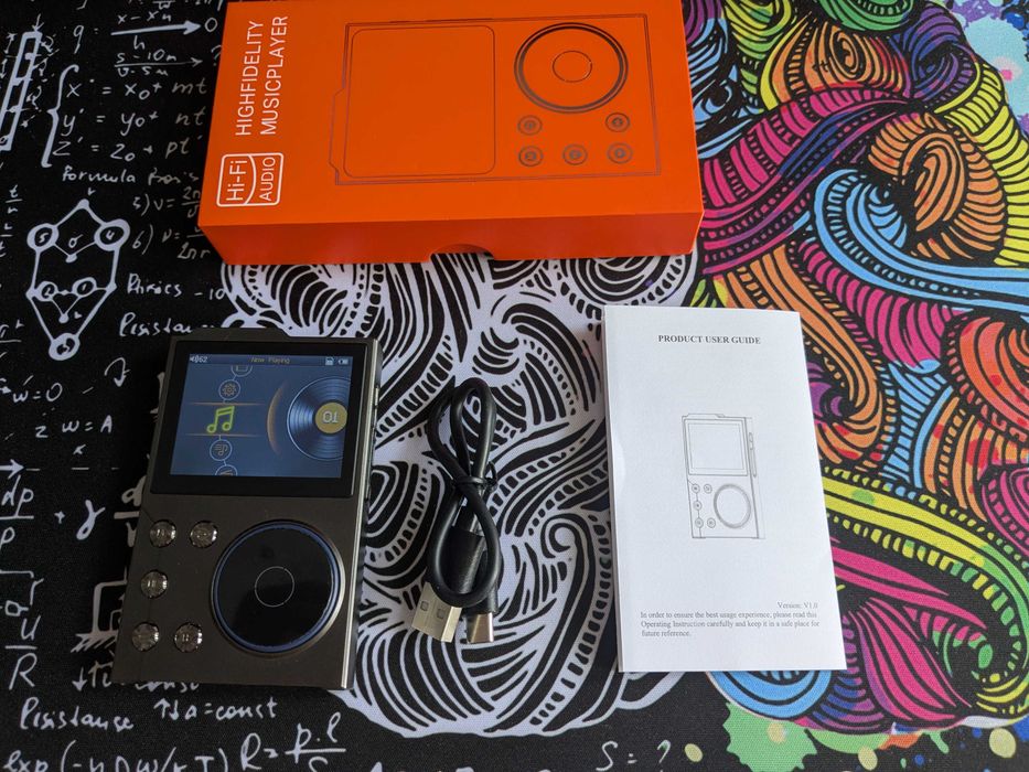 HiFi Hi-Res плеер Yoidesu (2.8") + карта 128 ГБ, Bluetooth 5.3, DSD