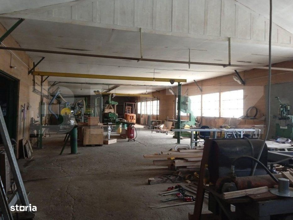 Spatii industriale de 1.075 mp si teren de 6.194 mp in zona Vatra Dorn