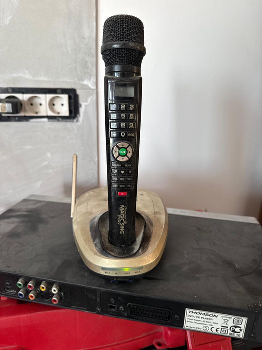 Dvd Thomson DTH270E set micrton karaoke Diamond Magic Sing ET19KV
