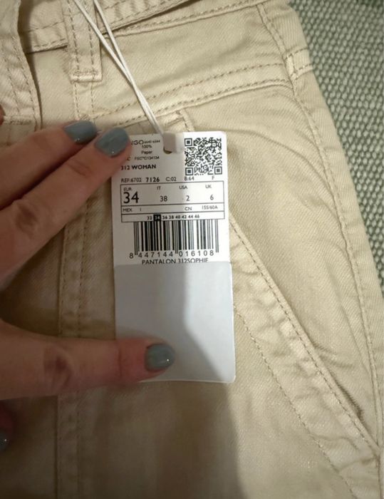Blugi slouchy mango