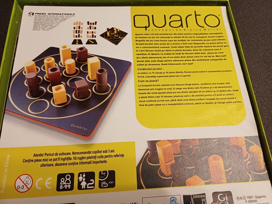 Joc de Societate Quarto Classic