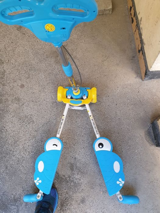 Детска тротинетка ножица с 4 колела