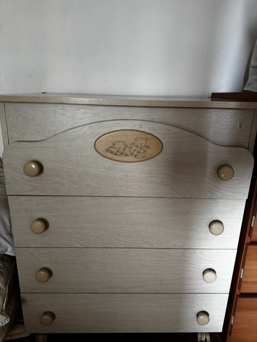 Детски гардероб и скрин, мебел детска стая - Pali, Prenatal, като нови