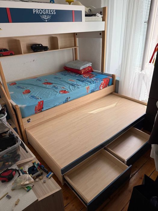 Детская кровать Из деревянного массива