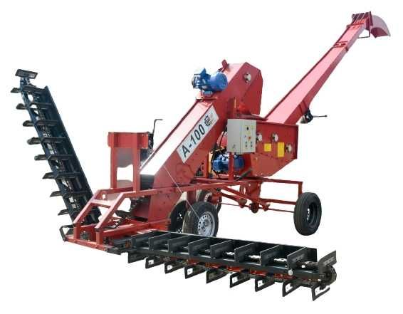 Зернометатель А-100РМ , Двухступенчатый редуктор самохода