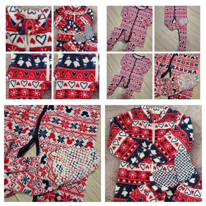 Пижами плюшени,поларени 92,98,104,110,116,122