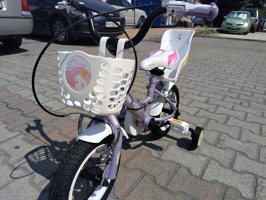 BYOX Велосипед 12" PRINCESS violet