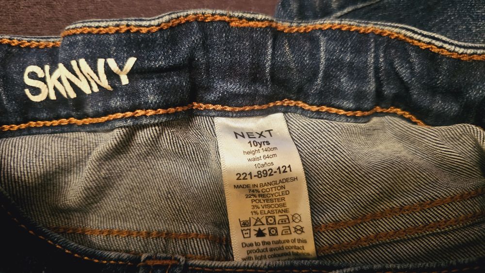 Blugi baieti Next 10 ani