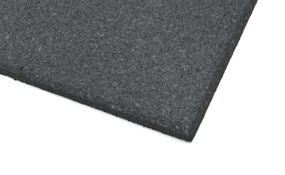 Гумена Настилка Плоча 100х50 см, Настилки за Фитнес Зала Сиви Настилки