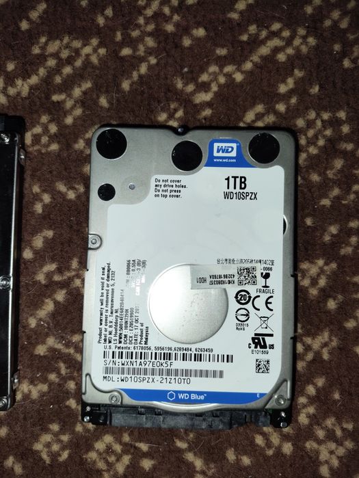 1tb (1000Gb) от ноутбука