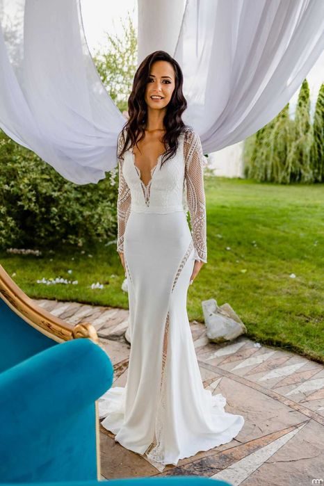 Rochie de mireasa+ voal Divine Atelier