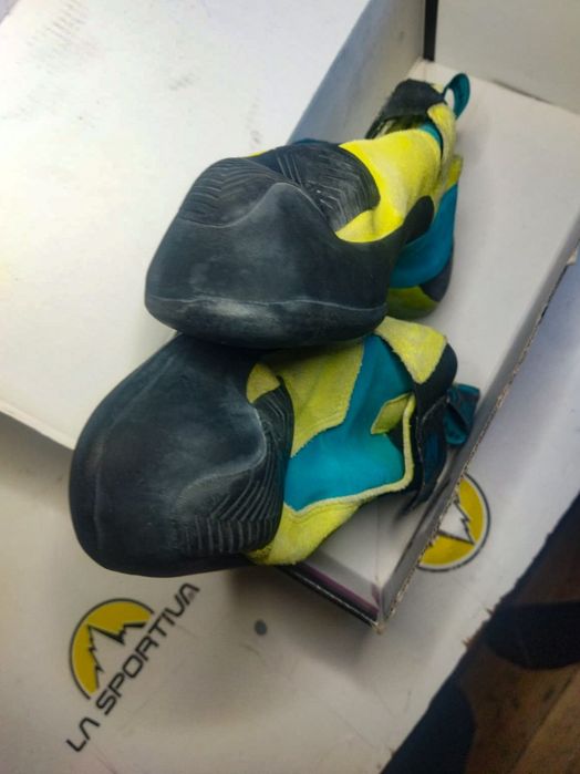 Papuci de cățărări la sportiva pithon apple green/Tropic