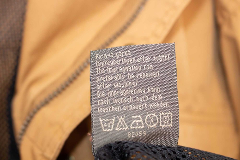 Fjallraven оригинално мъжко яке кафяво туристическо ловно XS-S