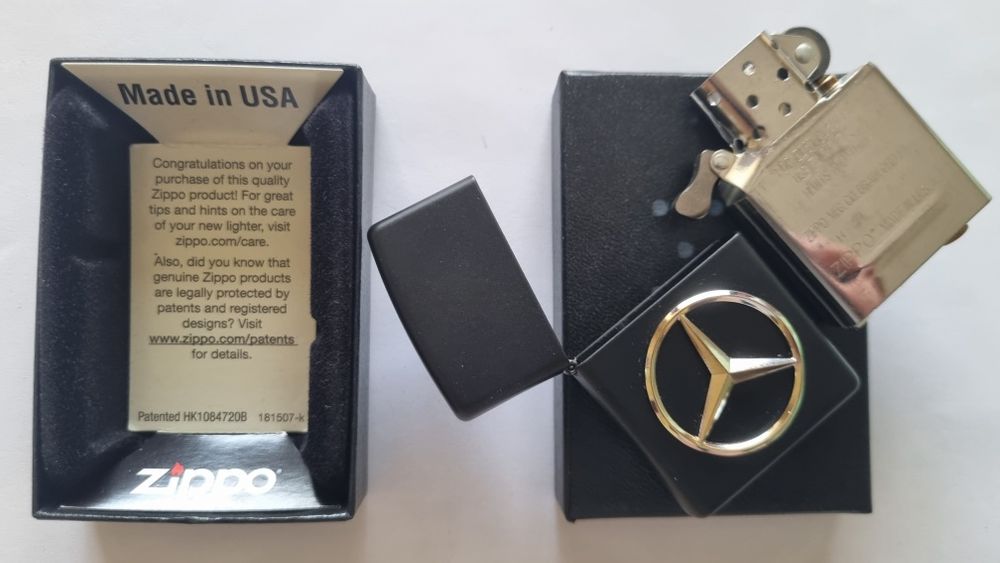 Bricheta ZIPPO Mercedes  noua, made in USA