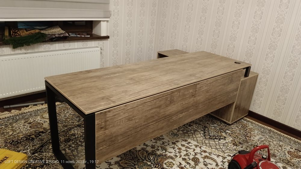 Стол стул кресло стеллаж шкаф комплект директорский