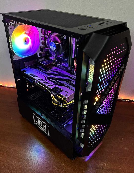 Oferta! PC Calculator Gaming I5 6600 16GB DDR4 RX 580 SSD HDD 1TB RGB