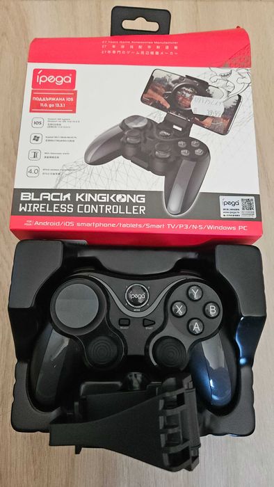 iPega Black Kingkong безжичен контролер