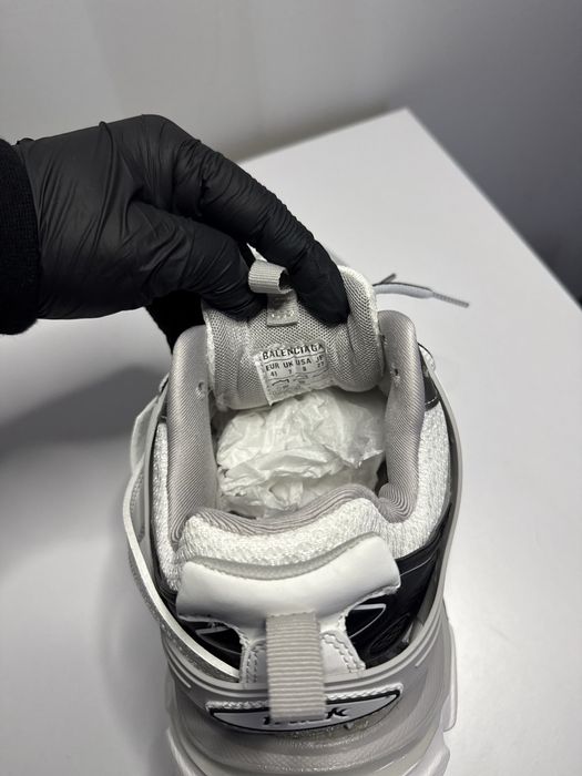 Balenciaga Track Alb Negru 41