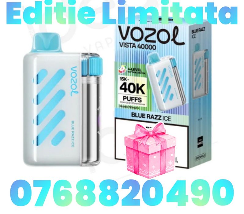 Vozol 40 k pufuri aroma foarte intensa.Livrare gratuita in Bucuresti