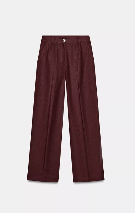 Pantaloni Zara cu in