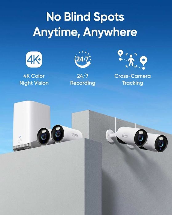eufy Security Camera E330 (Professional) 4-Cam Kit