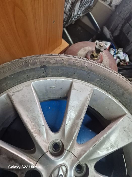 Диски с резиной на акцент 195/55/16