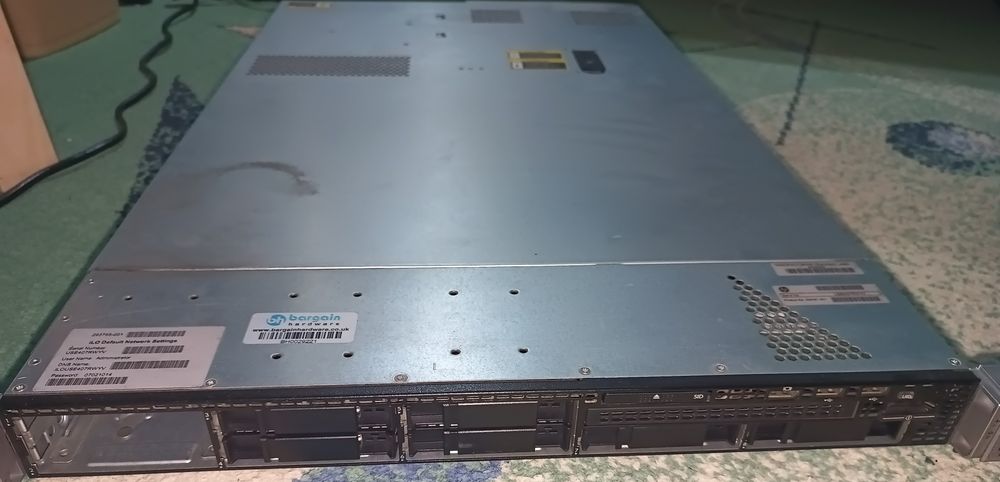 Server HP Dl360p G8 1U 2xE5-2630v2, 48gb ram