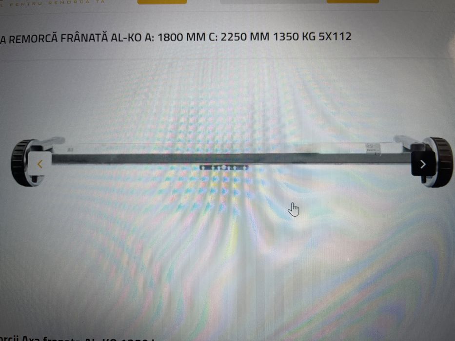 Axa Alko,osie Alko,punte Alko,1350kg