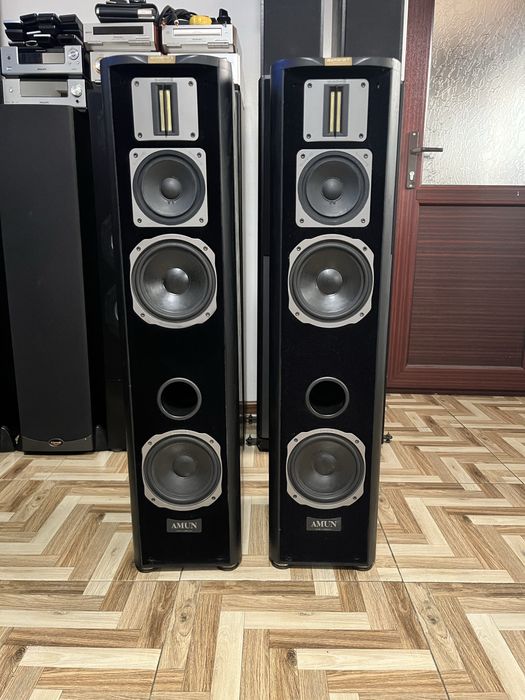 Boxe Quadral AMUN  tweeter ribbon 120w RMS 4 Ohmi