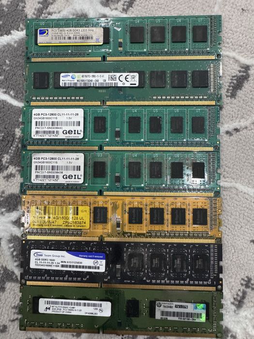 Оперативная память для компьютера ddr3 4 gb