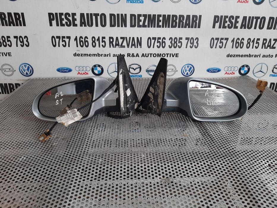 Oglinzi Oglinda Stanga Dreapta Audi A2 Electrice Volan Stanga Vandute De Firma Cu Garantie Livram O