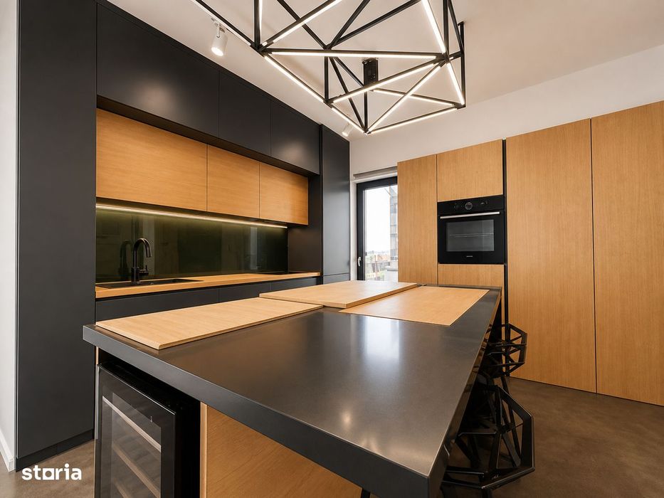 Apartament modern, complet mobilat si utilat | 2 terase
