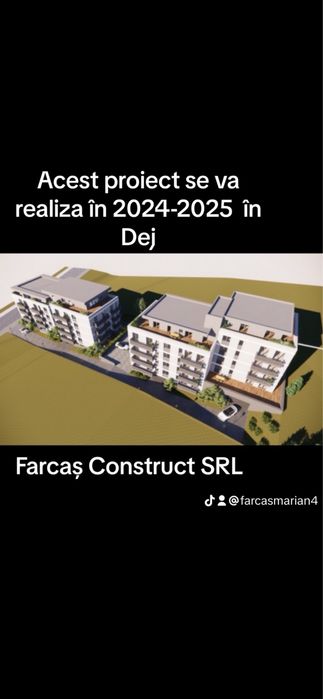 Apartamente noi de vanzare in Dej direct de la constructor
