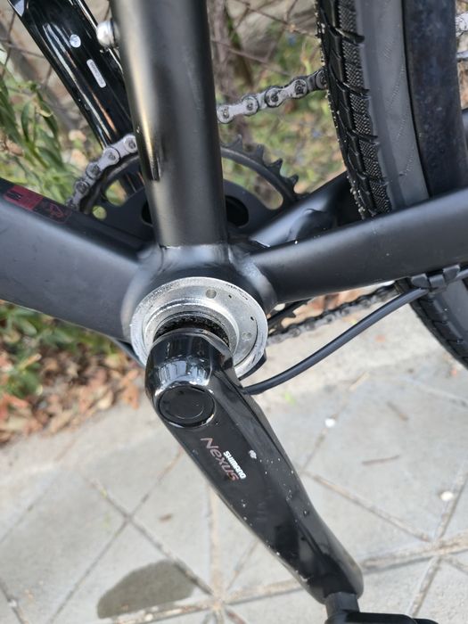 BMC Alpenchalenge 02 Хибрид велосипед 8 скорости вътрешни Shimano L размер Хидравлични дискови Швейцарски велосипед Алуминиев