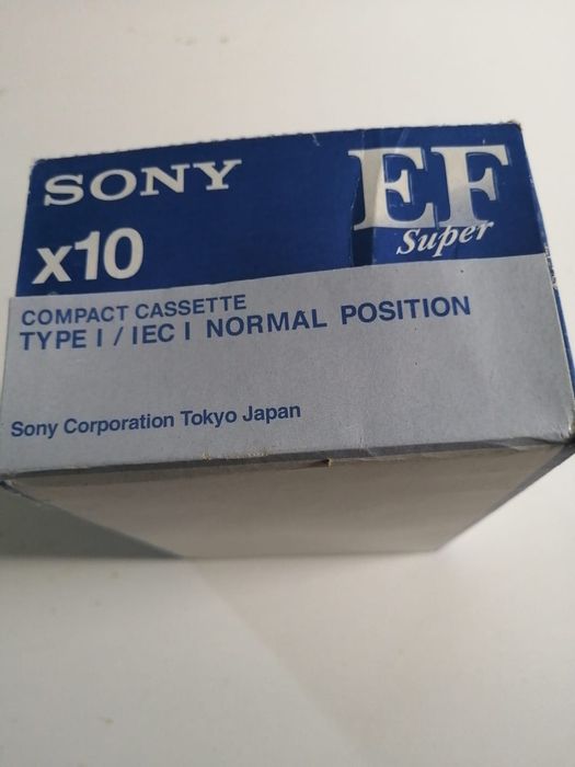 Casete Sony ,10bc sigilate