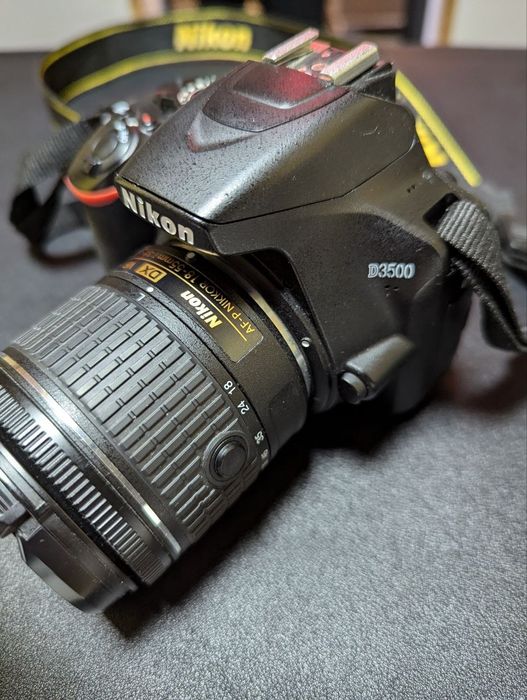 Nikon D3500 + объектив AF-P 18-55mm пробег 7300 кадров