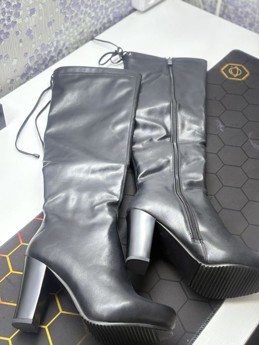 Осенние ботфорты сапоги