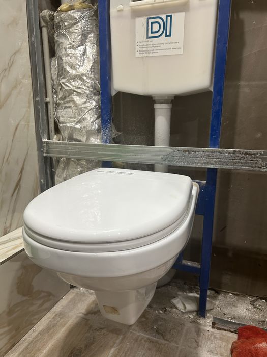 Инсталляция унитаз